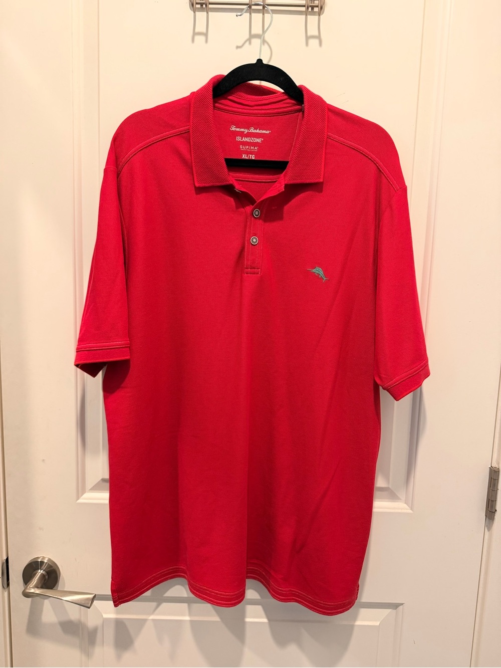 Tommy Bahama IslandZone Polo Size XL Red